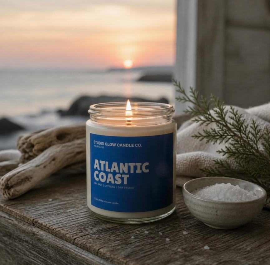 Studio Glow Candle Co. - Soy Wax Candle - Atlantic Coast